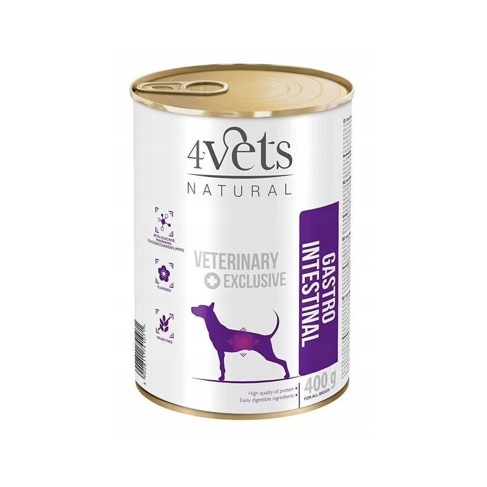 4Vets Natural Dog Gastro Intestinal puszka 400g