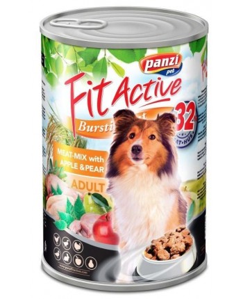 Fit Active Dog Adult Mix Mięsny puszka 1240 g