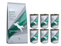 Trovet Dog WRD Weight/Diabetic 3kg +6puszek WRD 400g  nadw. cukrz. psy