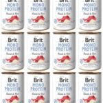 Brit Mono Protein Lamb & Rice Puszka 12 x 400g