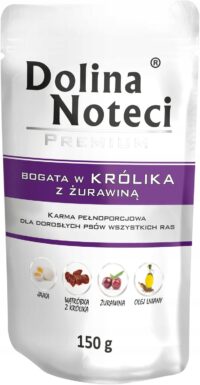 Dolina Noteci Królik z żurawiną saszetka 150 g