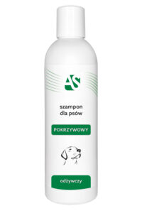 Szampon dla Psów Odżywczy i Łagodzący AS PROFESSIONAL POKRZYWOWY 250ml