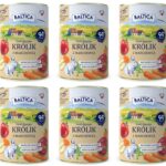 Baltica Królik z Marchewką Karma Mokra 6 x 400 g