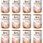 Brit Pate&Meat Turkey Indyk 12 x 400 g
