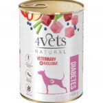 4VETS NATURAL DIABETES OBESITY Puszka 400 g