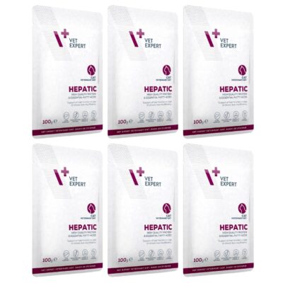 4T VetExpert Cat Hepatic saszetka 6x100 g mokra karma wątrobowa dla kotów