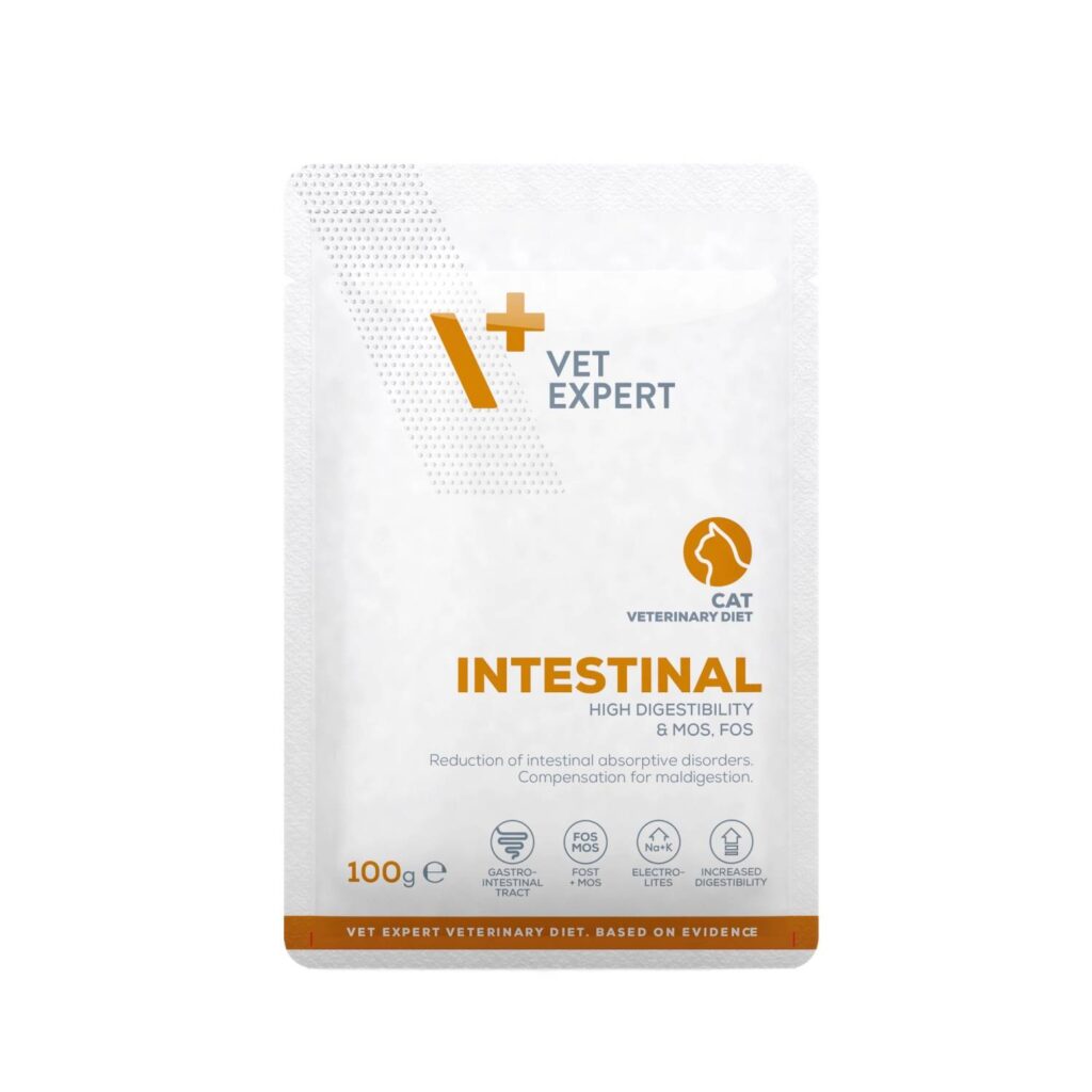 4T VetExpert Cat Intestinal saszetka 100 g  jelita, trzustka dla kotów