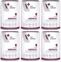 4T VetExpert Dog Hepatic puszki 6 x 400 g