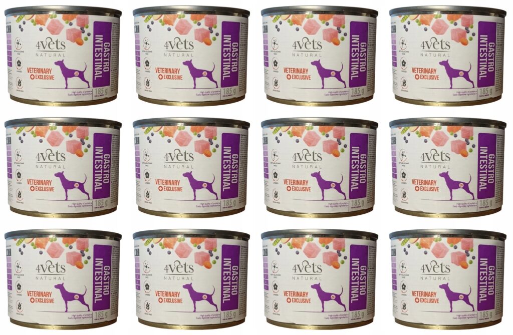 4Vets Natural Dog Gastro Intestinal 12 x 185g