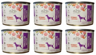 4Vets Natural Dog Gastro Intestinal 6 x 185 g