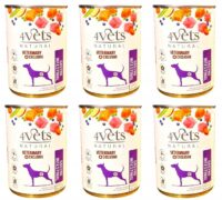 4Vets Natural Dog Gastro Intestinal 6 x 400 g