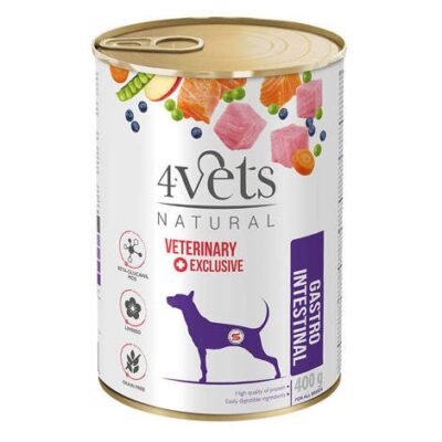4Vets Natural Dog Gastro Intestinal puszka 400 g