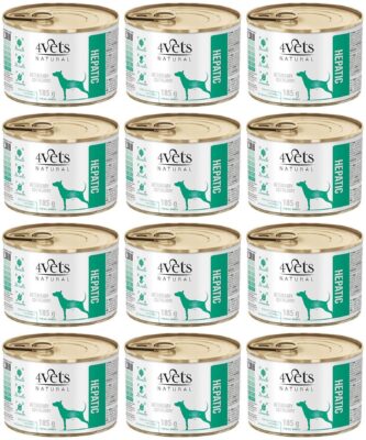 4Vets Natural Dog Hepatic 12 x 185 g