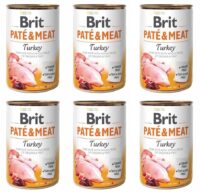 Brit Pate&Meat Turkey Indyk 6 x 400 g