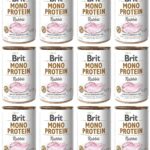 Brit Mono Protein Rabbit Królik 12 x 400 g
