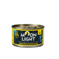 Moonlight Dinner nr 4 Tuńczyk Kurczak Łosoś 80g pyszna mokra karma dla kota