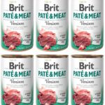 Brit Pate&Meat Dog Venison Dziczyzna 6 x 400 g