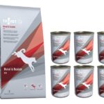 Trovet Dog RID Renal & Oxalate 3 kg + 6 puszek 400 g -nerkowa dla psów