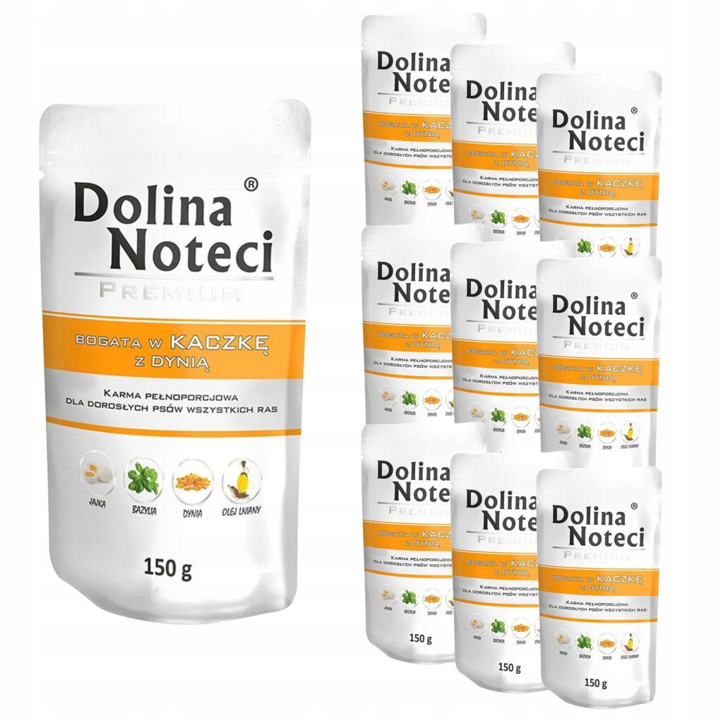 Dolina Noteci Kaczka z Dynią sasz. 10 x 150 g detal