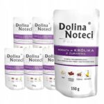 Dolina Noteci Królik z żurawiną sasz. 10 x 150 g