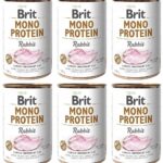 Brit Mono Protein Rabbit Królik 6 x 400 g