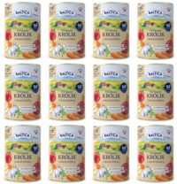 Baltica Królik z Marchewką Karma Mokra 12 x 400 g