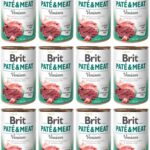 Brit Pate&Meat Dog Venison Dziczyzna 12 x 400 g