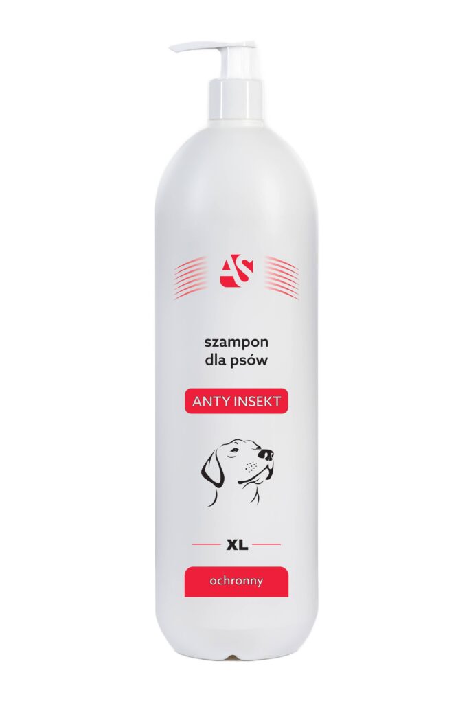 Szampon dla Psów Wyciągi Ziół Ochronny AS PROFESSIONAL ANTY INSECT 1000 ml