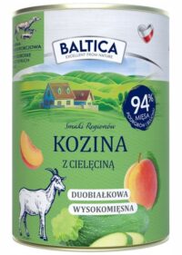 Baltica Kozina z Cielęciną 400 g – Karma Mokra pies dorosły