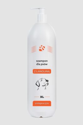AS PROFESSIONAL Szampon dla Psów Elastyczność z LANOLINĄ 1000 ml