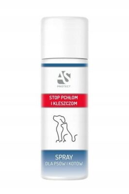 AS Protect Spray Ziołowy 126 g / 200 ml – STOP pchłom i kleszczom