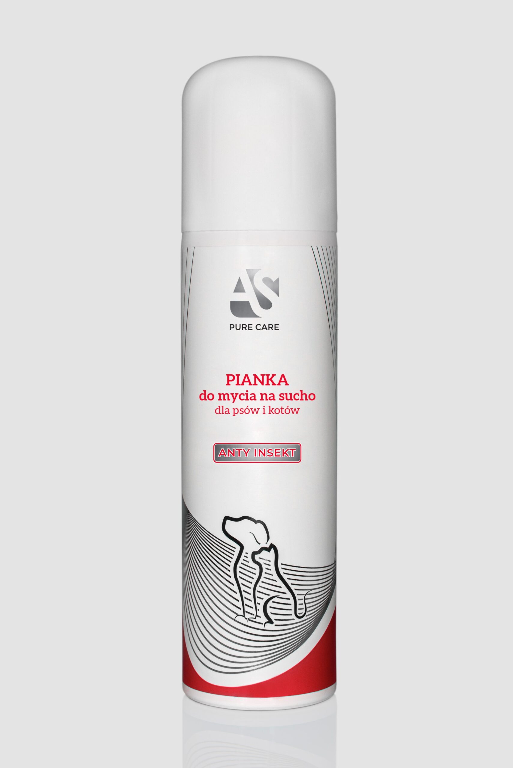 AS PURE CARE PIANKA Do mycia ANTY INSECT pies/kot 150 ml.