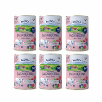 Baltica Jagnięcina z Malinami Karma Mokra 6×400 g