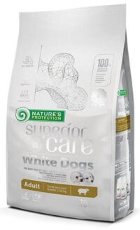 Nature's Protection Superior White Small Dog 10 kg - Żółty