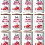 Brit Mono Protein Beef Wołowina Puszka 12 x 400 g