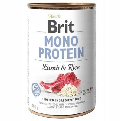 Brit Mono Protein Lamb & Rice 400g