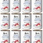 Brit Mono Protein Lamb & Rice Puszka 12 x 400g