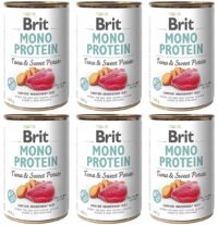 Brit Mono Protein Tuna & Sweet Potato 6×400 g