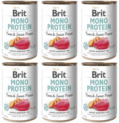 Brit Mono Protein Tuna & Sweet Potato 6x400 g