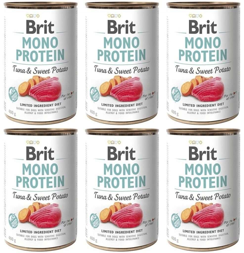Brit Mono Protein Tuna & Sweet Potato 6x400 g