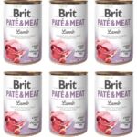 Brit Pate&Meat Dog Lamb Jagnięcina 6 x 400 g