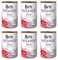Brit Pate&Meat Dog Lamb Jagnięcina 6 x 400 g