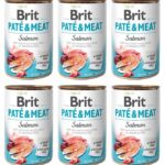 Brit Pate&Meat Dog Salmon  6 x 400 g