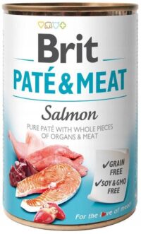 Brit Pate&Meat Dog Salmon  6 x 400 g
