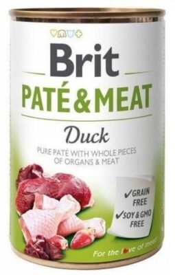 Brit Pate&Meat Duck Kaczka 400 g