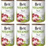 Brit Pate&Meat Duck Kaczka 6x400 g