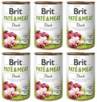 Brit Pate&Meat Duck Kaczka 6×400 g