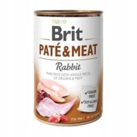 Brit Pate&Meat Rabbit Królik 12 x 400 g