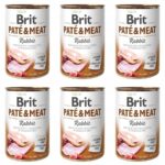Brit Pate&Meat Rabbit Królik 6 x 400 g
