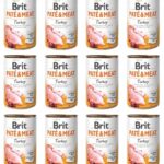 Brit Pate&Meat Turkey Indyk 12 x 400 g